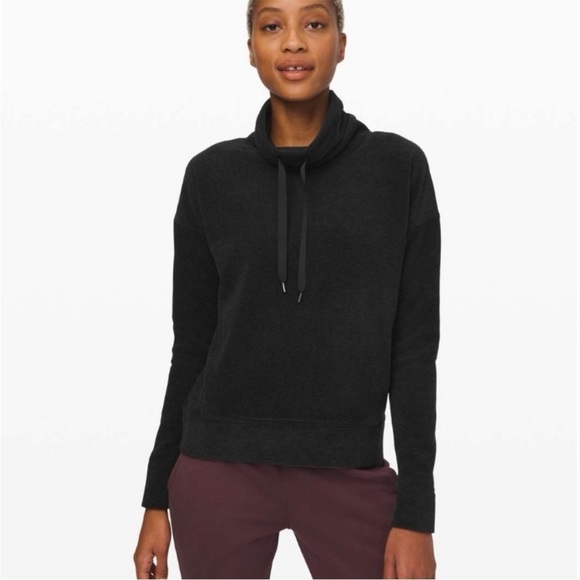 Lululemon Go Forward Pullover Fleece Sweater Sweatshirt| Size 6 - Picture 2 of 13